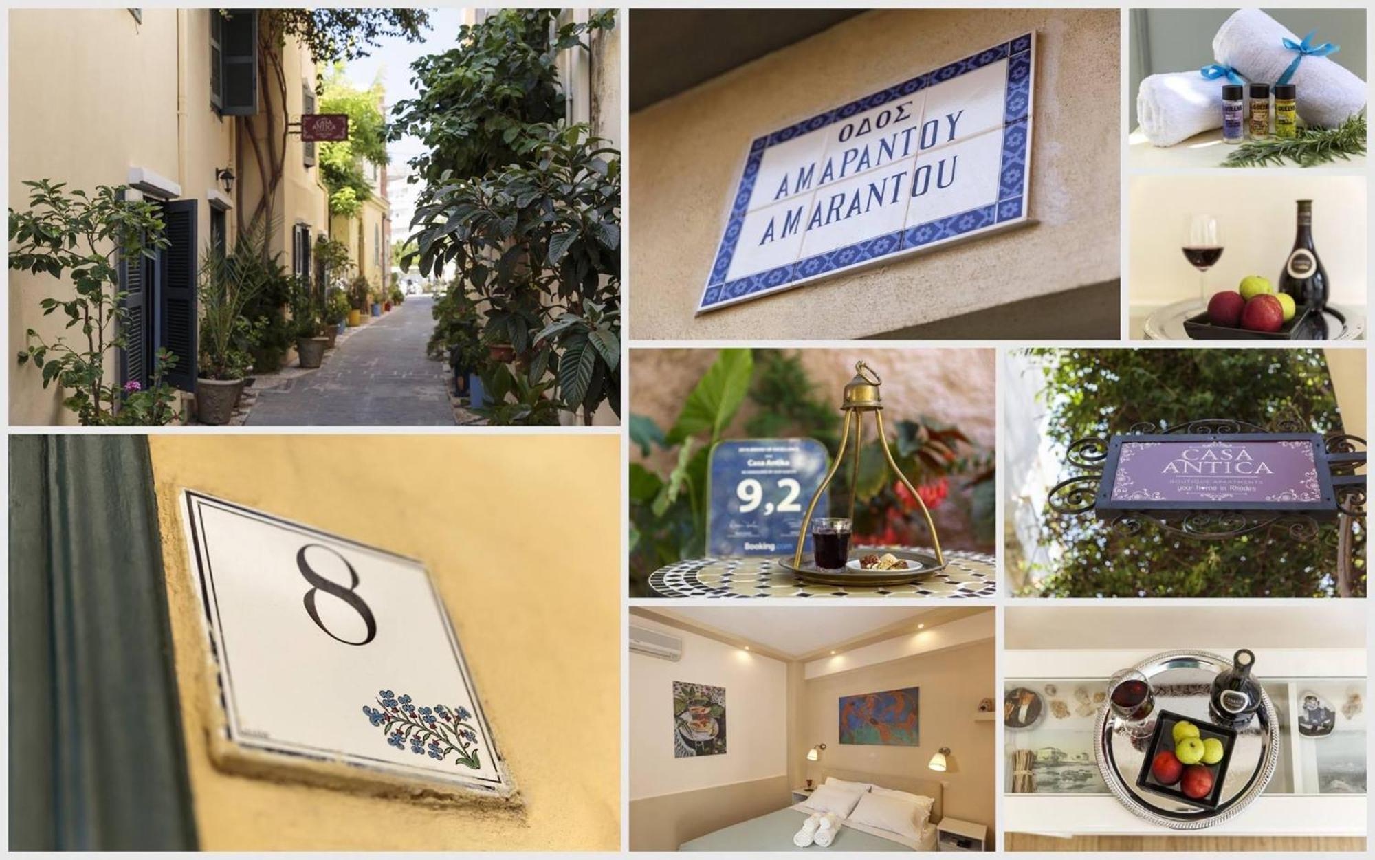 Hotel Casa Antica Rhodes City Esterno foto